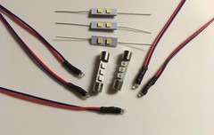 LED 8V LAMP KIT/STR-V5 DIAL METER STEREO RECEIVER-COLOR CHOICE ! SONY BULBS !