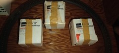 3x Vintage SHARP EA-17 AC Adapters OEM Original In Box Retro Electronics NOS