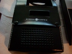 Vintage GE Portable Cassette Tape Recorder Attention Collectors Model 3-5120