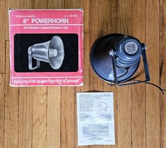 NEW in Box NOS Vintage Radio Shack 8″ POWERHORN INDOOR/OUTDOOR
