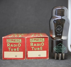 Haltron / Brimar 42 – matched and balanced pair (1) NOS