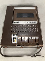 Audiotronics Classette 141 Solid State Japan Vintage Brown Working