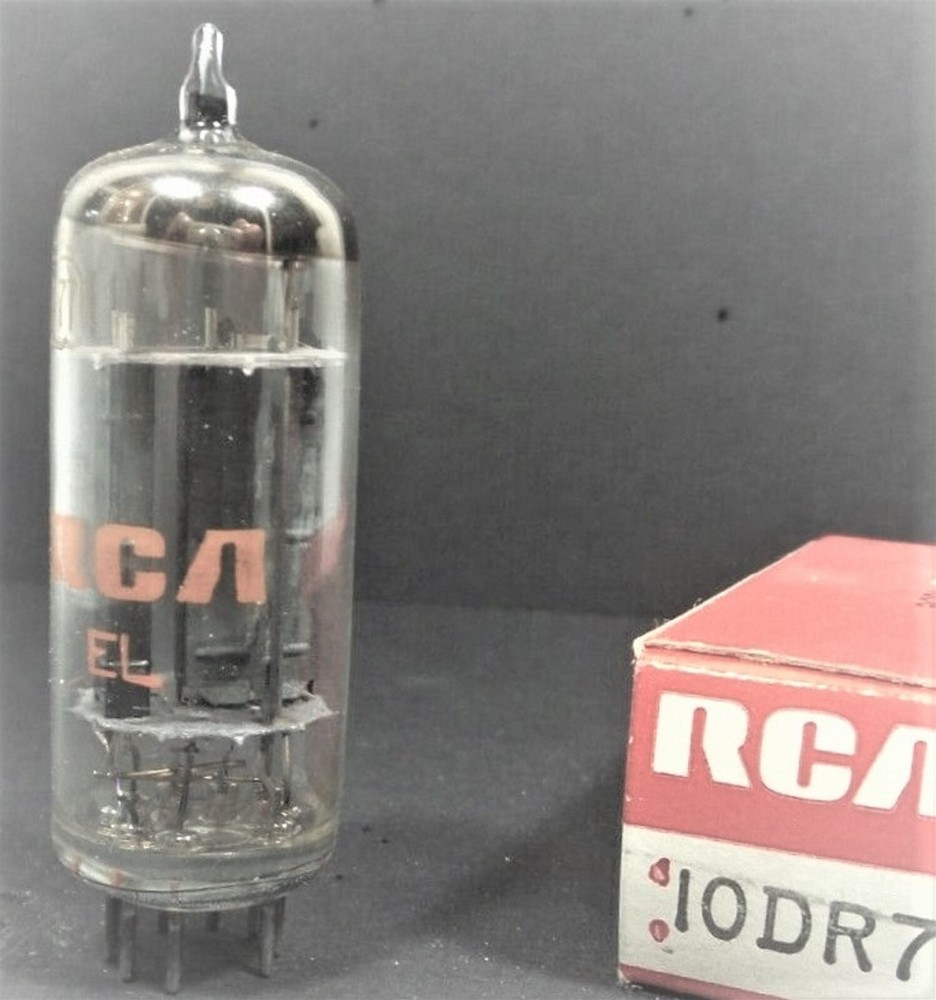 10DR7 TUBE RCA NIB TESTED & BOXED VINTAGE COMMERCIAL SURPLUS