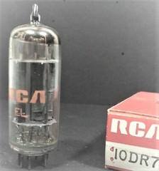 10DR7 TUBE RCA NIB TESTED & BOXED VINTAGE COMMERCIAL SURPLUS