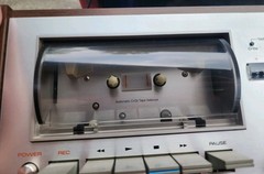 Pioneer CT-F6262 Stereo Cassette Tape Deck Vintage Audio Player wood grain