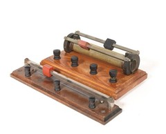 C. 1912 Electro Importing Double-Slide Radio Tuner & Slide Potentiometer