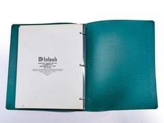 MCINTOSH MR 80 Service MANUAL Green Binder w/ Schematics Original Vintage Hi-Fi