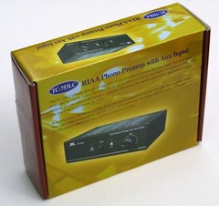 Technolink BLACK Finish TC-753LC Phono Preamp w/ Aux Input