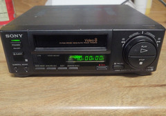 SONY EV-C40 VIDEO 8MM VCR DECK WORK GREAT FOR 8MM TAPE TO TRANSFER VIDEO TO DVD