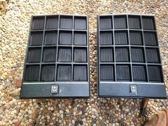 Pair Vintage 70s GE General Electric Speakers Model SC3210 8 Ohm 14×10 Working