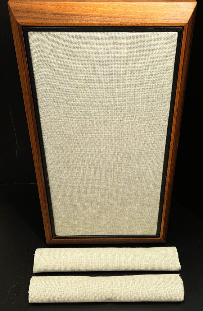 GOLDEN WHEAT Pre-Cut Fabric for 2 KLH Model Five 5 (VTG) Speaker Grills Cloth