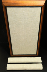 GOLDEN WHEAT Pre-Cut Fabric for 2 KLH Model Five 5 (VTG) Speaker Grills Cloth