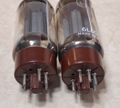 Shuguang 6L6GC Tubes – Matched Pair