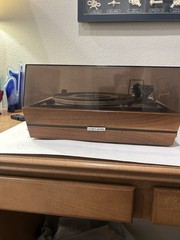 Vintage Dual 1214 Turntable United Audio Wood Base. For Parts/Repair.