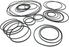 Recorder Rubber Belts, Mix Cassette Repair Maintenance Rubber Square Belt 40-135
