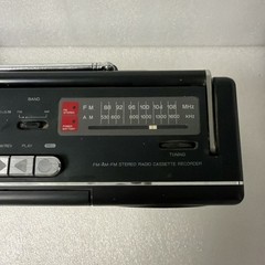 VTG Panasonic Boombox RX-F11 Double Cassette Player FM/AM Radio Tested Working