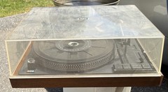 Vintage BIC Model 1000 Electronic Belt Drive Turntable Record Player For Parts