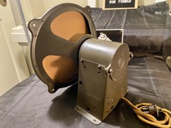 Antique audiophlie JENSEN TYPE D-7 Field Coil Speaker made in usa #0205