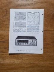 Fisher 800T receiver (big brother of Fisher 500TX) ALL ORIGINAL great condition-