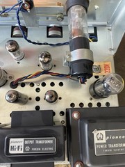 Vintage Pioneer Audio Master Vacuum Tube Integrated Amplifier 1960s Fukui Works!
