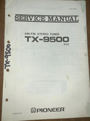 PIONEER TX-9500 Tuner Service Manual Original HSQ