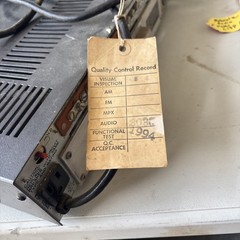 Bogen CHS 35B Vintage PA Amplifier – Powers On