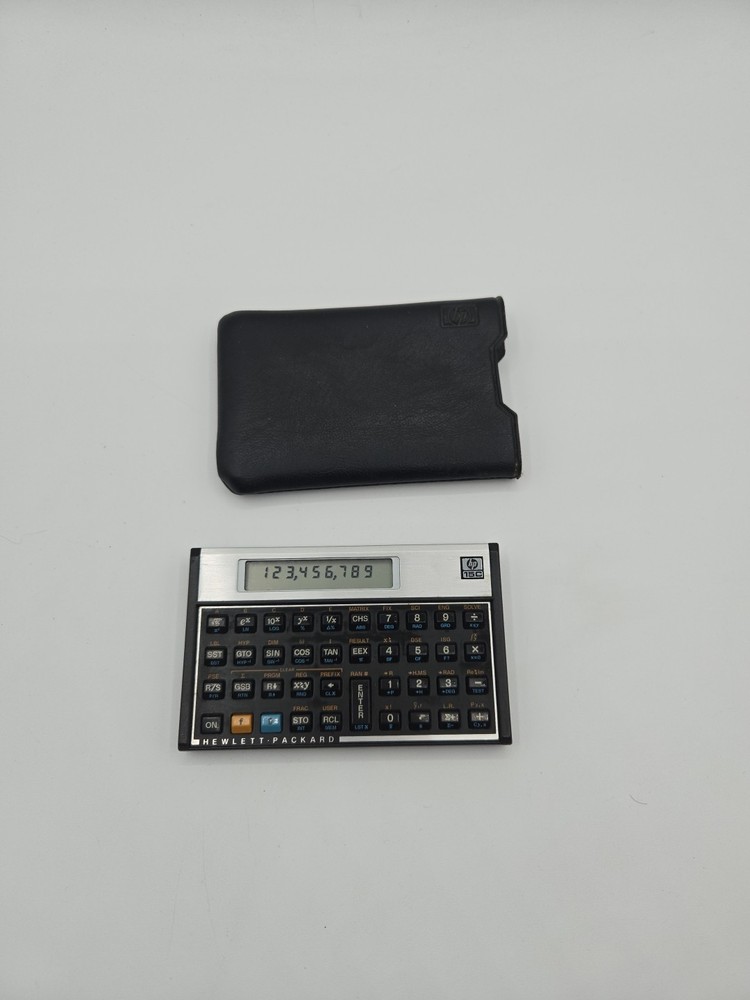 CALCULATOR voyager scientific programmable Hewlett Packard HP 15C with Case Mint