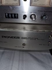 Pioneer RT-707 Auto Reverse Direct Drive Reel To Reel Recorder Tape Deck Silver