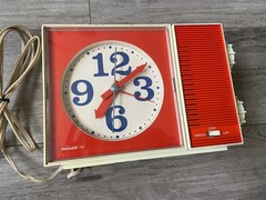 Vintage Philco Ford Motors Alarm Clock Radio Model R-350 Taiwan – Need Repaired