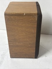 Realistic Minimus 7W Speaker Cat No 40-2039B Walnut Wood 8 Ohms 40W Max SINGLE