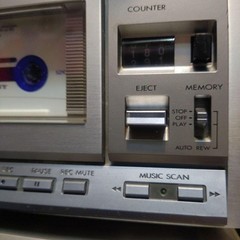 Victor KD-A55 Vintage Cassette Deck Metal Case ANRS Sound Clarity Used