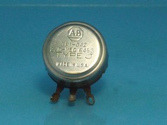 ALLEN BRADLEY AB 2 MEG OHM POTENTIOMETER 311-042 6453 TYPE J POT 2 W