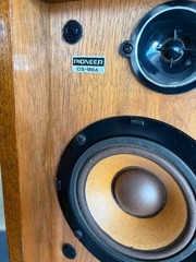 Vintage Pioneer CS-99A Speakers, 5 Way 6 Drivers 100W, Excellent Sound