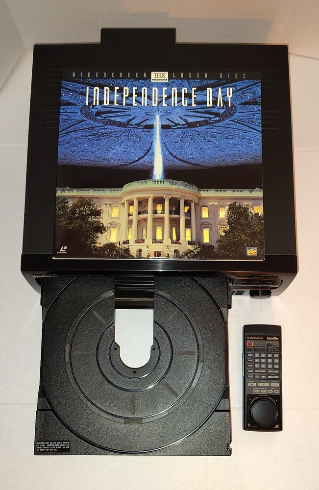 Tested PIONEER CLD-D502 Laser Disc Dual Both Side LD/CD/CDV DAC Player w/ Remote