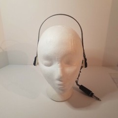 Vintage, Realistic, 8 Ohm Ear Bud, Stereo, Mono, Headphones, Made in Japan