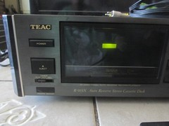 AS IS For Repair TEAC R-919X High-End Cassette Deck w/ Remote RC-311 Need Belts