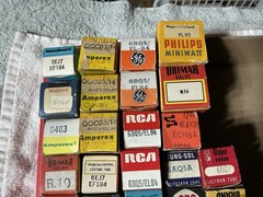 37 NOS VACUUM TUBES BRIMAR Telefunken Mullard TESLA Siemens EC92 EL805 84 ECF83