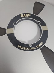 VINTAGE BASF PROFESSIONAL 1800 SERIES 10.5″ Aluminum METAL TAKE UP Reel to Reel