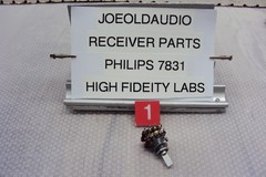 Philips 7831 Receiver Volume Control P/N 220372-1 200K OHM Tested Parting 7831