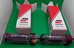 Matched Pair (2) Svetlana EL34/6CA7 tubes – Russia