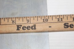 Metal Bottom Case Mount Plate – Vintage Grommes Precision Receiver Amp 512 Part