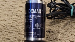 Vintage AUDIOTEX Tape Cartridge Player HEAD DEMAG Demagnetizier No 30-112-2
