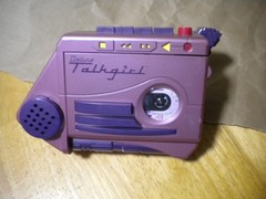 Tiger Deluxe Talkgirl Cassette Player Recorder Home Alone 2. Needs Help! As Is