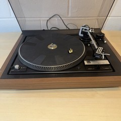 Dual 1237 Automatic Belt Drive Vintage Record Player Turntable with Dust Cover
