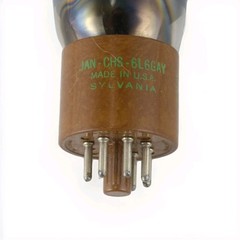 Tested Sylvania JAN-CHS-6L6GAY Tube Date Code 220 Sylvania 6L6 Tube