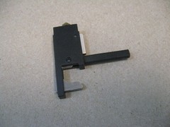 Vtg Dual 1249 Turntable Original Parts Good Tone Arm Stand Rest w/ Lock