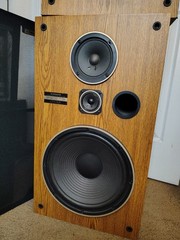 Pair of Vintage Pioneer CS-G303 3-Way Speaker System 120W 35-20 KHz 6ohm READ