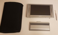 Sony LocationFree TV LF-X5M 7″ Streaming Monitor w/ Battery & Pen NO Adapter