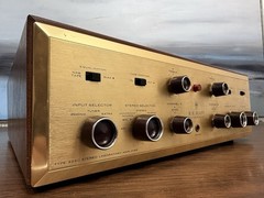 HH Scott 222c Amplifier With Scott Metal Case In Working Condition – Tested