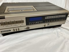 Sanyo VCR 3900 II Betacord Beta VCR Video Cassette Recorder Untested Powers On